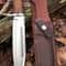 Custom Handmade Leather Bowie Knife D2 Tool Steel Bowie Knife Camping Hunting.jpg