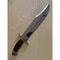 Large Mirror Polished Blade Bowie Knife Handmade Full Tang Hunting Survival Knif 0