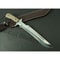Custom Handmade Bowie Knife Full Tang Bowie D2 Steel Survival Knife Outdoor 0