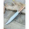 Fixed Blade Bowie Knife Custom Knife Rate Tail Knife Hunting Camping Bowie Knife 0