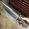 D2 Custom Knife Full Tang Bowie Knife Hunting Outdoor Knives Survival Camping 0