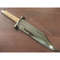 Alamo Musso Bowie Knife Custom Made Knife Survival D2 Steel Bowie Camping Knives 0