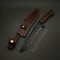 Black Custom Knife Full Tang Knife For Hunting And Camping Survival Outdoor Knif 0