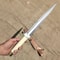 Custom Knife Toothpick Dagger Knife D2 Steel Hunting Dagger Knife Survival 0