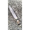 Custom Knife Stag Antler Bowie Knife D2 Steel Hunting Survival Bowie Camping 0