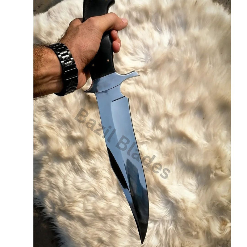 Custom Knife Full Tang Hunting Knife Survival And Outdoor Knife Camping Bowie 0
