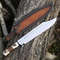 Stag Handle Custom Knife D2 Steel Hunting Knife Survival Outdoor Handmade Bowie 0