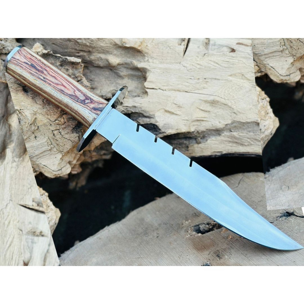 D2 Steel Custom Knife For Hunting Outdoor Bowie Knife Handmade Bowie Knife 0