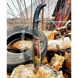 new handmade full tang custom bowie knife d2 steel hunting survival knife camp