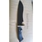 Black Custom Knife D2 Steel Hunting Knife Survival Outdoor Bowie Powder Coated 0