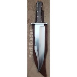 alamo musso bowie knife full tang custom knife handmade survival knife camping