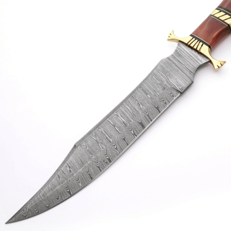 Buy Handmade 16 Damascus Bowie Knife