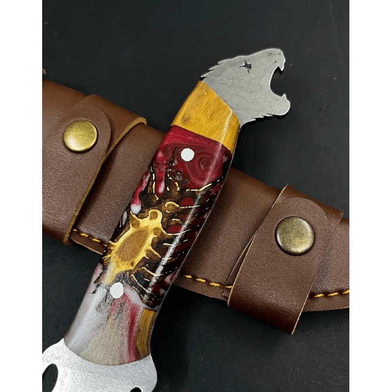 Buy now personalized stainless steel hunting knife