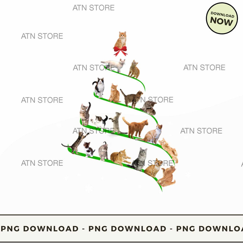 Christmas Tree Cats B.jpg