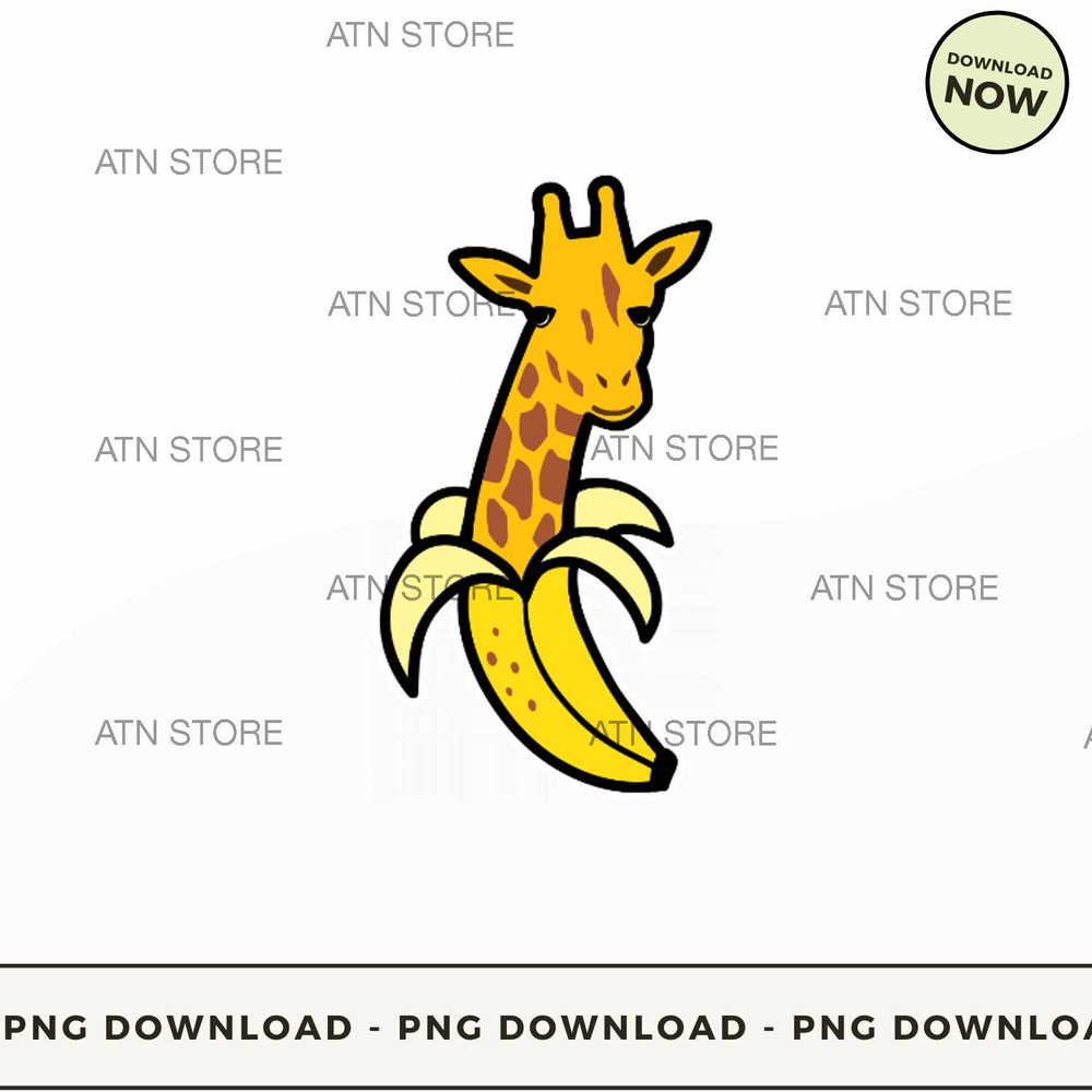 Banana giraffe funny impossible design.jpg
