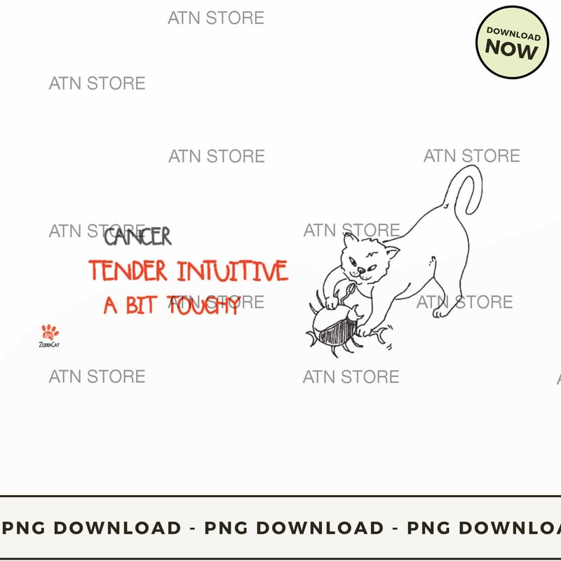 Cancer Kitty Mug - Tazza del segno del Cancro.jpg