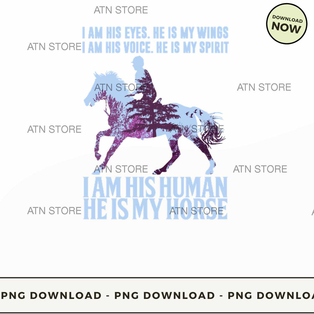 I am his human he is my horse.jpg