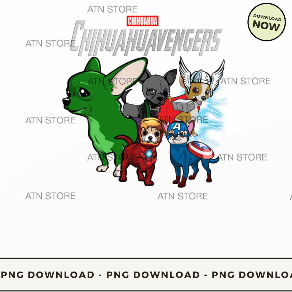 Chihuahua Chihuahuavengers Marvel Avengers Endgame.jpg