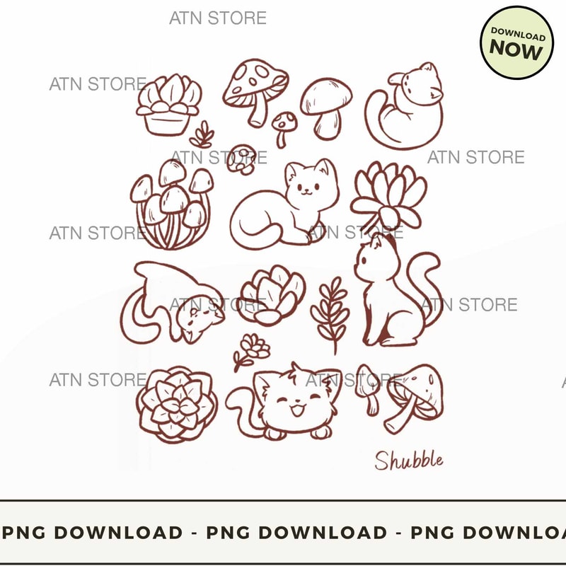 Shubble Merch cats plants crewneck.jpg