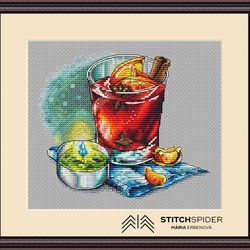 hot drink counted cross stitch pattern, pdf, cssaga file, needlepoint cross stitch , cross stitch drink, cros stitch tea