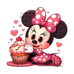 Baby Minnie Mouse PNG Clipart, PNG file for DTF sublimation designs for shirt, PNG for tumblers, PNG for kids shirt cups