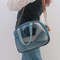 Cute Denim Crossbody Bag Recycled Jeans Shoulder Bag Ecofriendly Fabric Bag 9