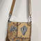 Denim Handbag Features A Marinestyle Tapestry Flap Cotton Lining And 4 Pockets Inside The Strap On  7