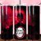 Demon Slayer 2 20oz Skinny Tumbler Wrap PNG Digital Download 0