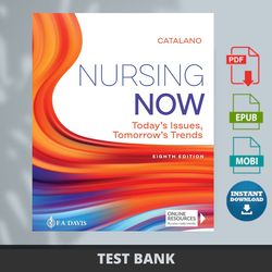 Latest 2024 Nursing Now: Today's Issues, Tomorrows Trends 8th Edition Test Bank