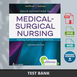 Latest 2024 Davis Advantage for Medical-Surgical Nursing 2nd Edition by Janice Test Bank
