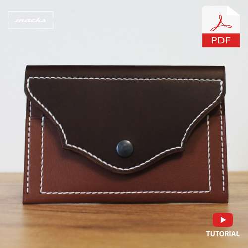 PDF Pattern: Leather Passport Wallet - 4mm