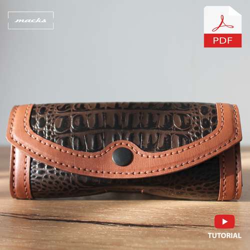 PDF Pattern: Case for glasses - 4mm