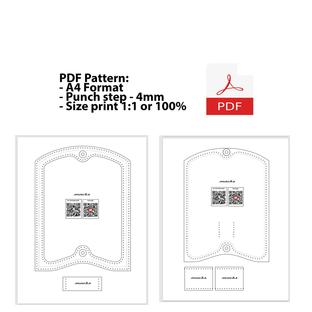 PDF Pattern Case For Glasses  4mm 3