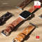 Pattern Leather Watch Strap 22mm 0