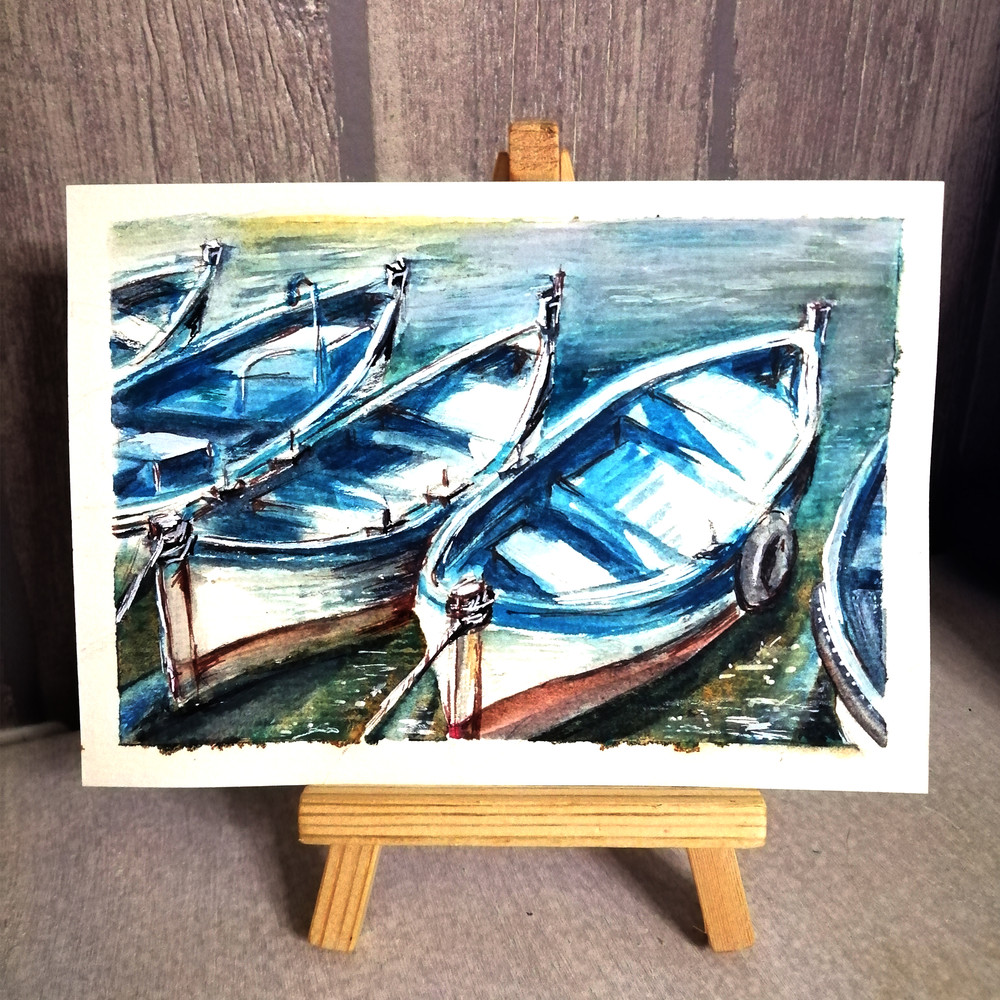 Fishing Boats by Ljudmila Kolbenova_3.jpg