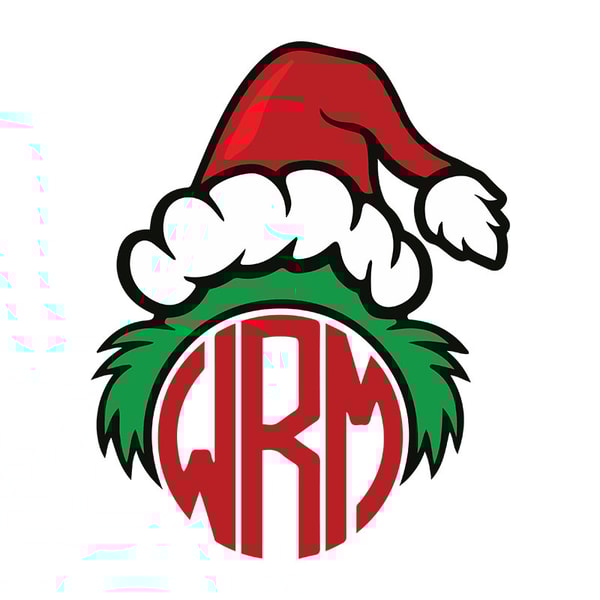 Svg Grinch Cap Grinch Face Svg, Grinch Santa Hat Svg, Grinch