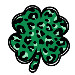 st patricks day svg, leopard shamrock svg, st patrick day svg, st patrick day svg, shamrock svg, instant download