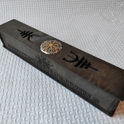 Wooden Norse Style Viking Shield Incense Stick Burner Box Laser Cut Home Decor - SPECIAL EDITION 2