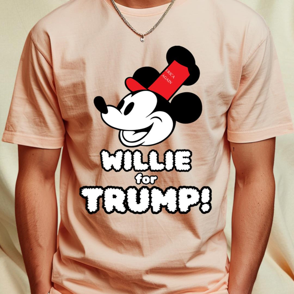 Steamboat Willie is endorsing Trump!_T-Shirt_File PNG.jpg