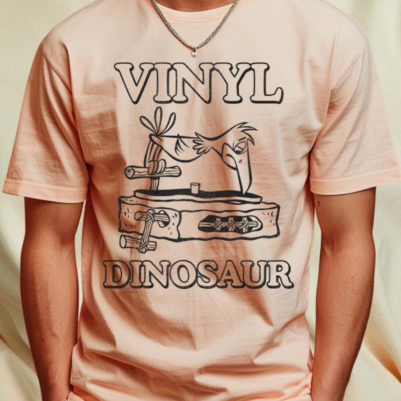 Vinyl Dinosaur T-Shirt by darklordpug1_T-Shirt_File PNG.jpg