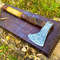 Custom Engraved Viking Axe In Wooden Box  Handcrafted Axe Collectible Axe Gift For Birthdays  Anniv 6
