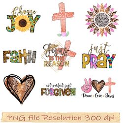 Religious Png Sublimation, Faith Sublimation Bundle, Christian PNG, Faith File Png 350 dpi, digital file instantdownload