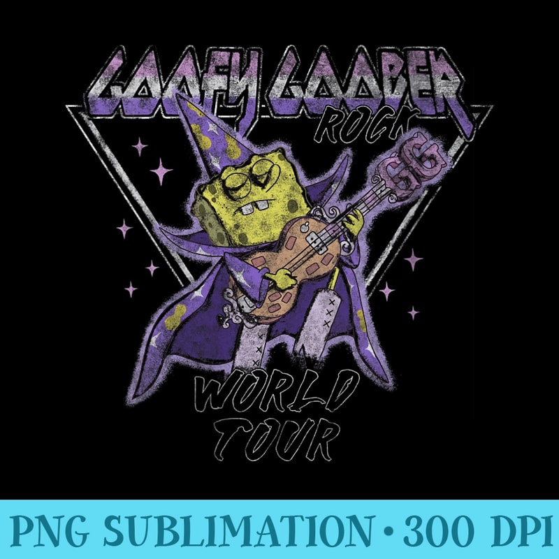 s SpongeBob SquarePants Goofy Goober Rock World Tour - PNG D | Inspire ...