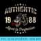 Vintage Made In 1988 T 30th Birthday - High Quality PNG files - Bring Your Designs to Life