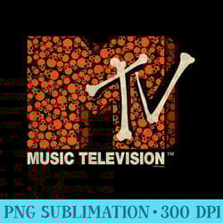 mtv skull filled logo - free png download