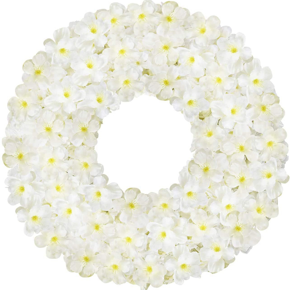 Artificial Sakura Flowers Vine, Wedding Garden Decor, Rose Arch, Party Decoration, Bridal Festival, Fake Silk Scrapbook