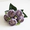 Artificial Roses Silk Peony Bouquet Home Decoration Accessories Wedding Party Flowers Scrapbook Cra 12