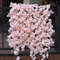 Artificial Flowers, Sakura Garland, Cherry Blossom Vine, Wedding Arch Decoration, Silk Fake Plants, Garden Backdrop