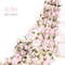 Artificial Flowers, Sakura Garland, Cherry Blossom Vine, Wedding Arch Decoration, Silk Fake Plants, Garden Backdrop