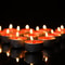 Round Aluminium Tea Candles, Confession Candles, Heat Preservation Small Candles, Smokeless candles